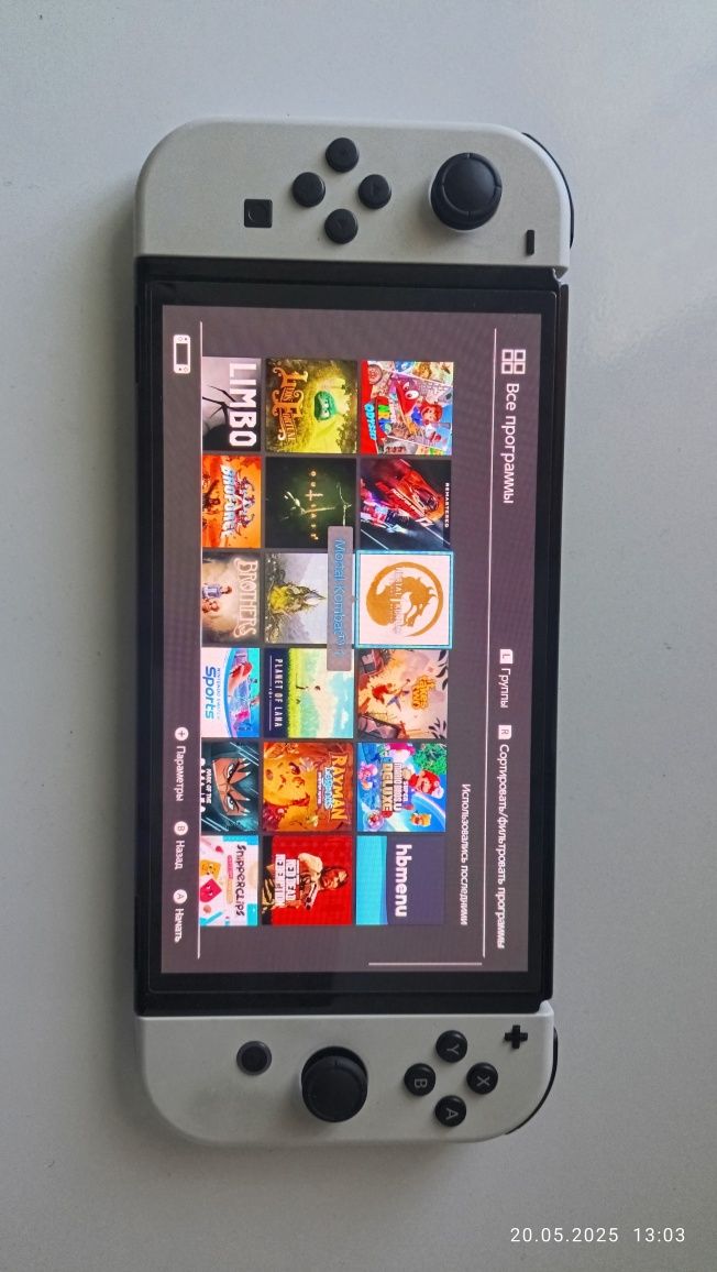 Nintendo switch oled прошитый 256гб
