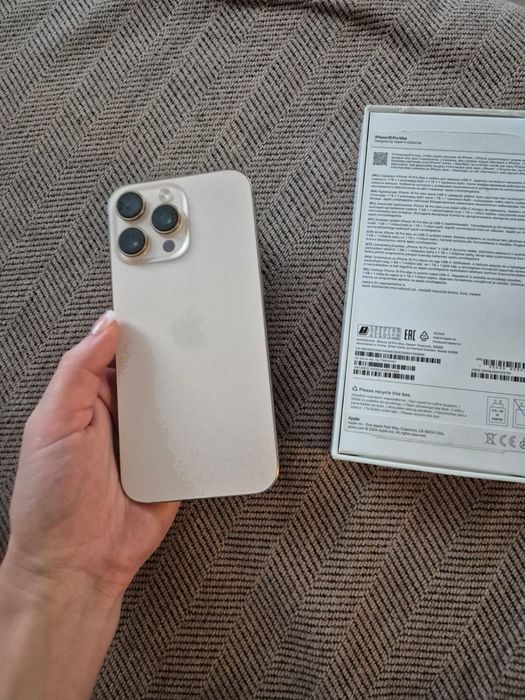 Iphone 16 pro max 256