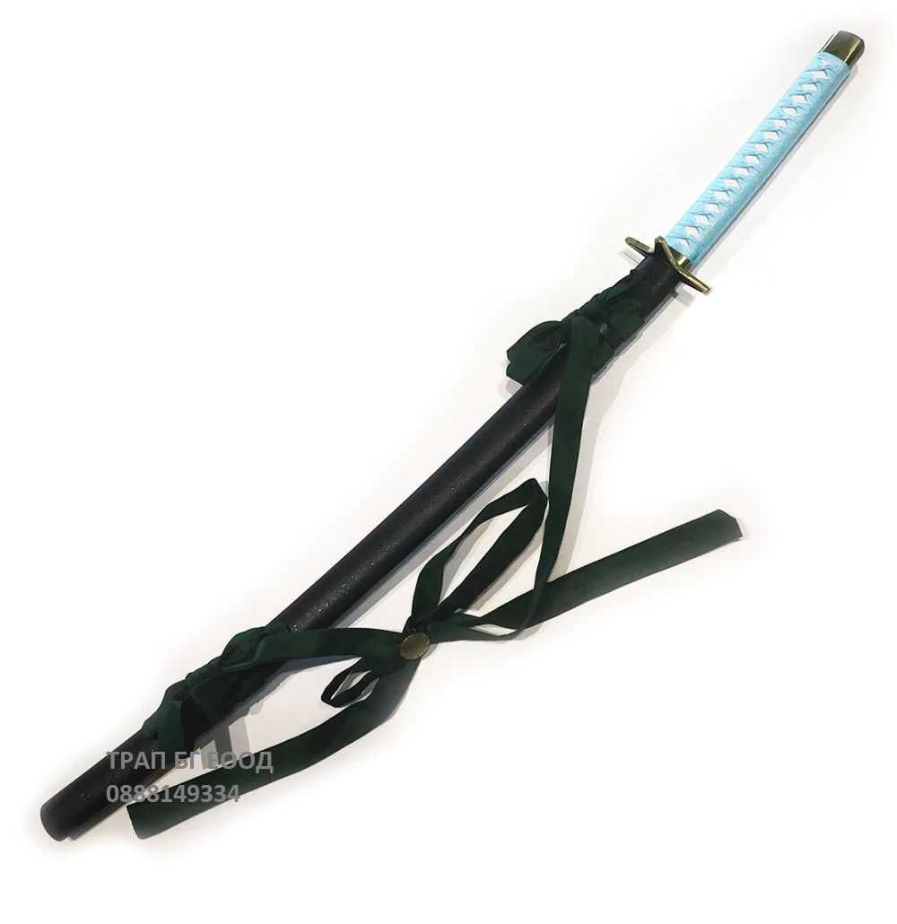 Катана Katana Меч Hyorinmaru Hijikata Toushirou Zanpakuto Bleach Blue