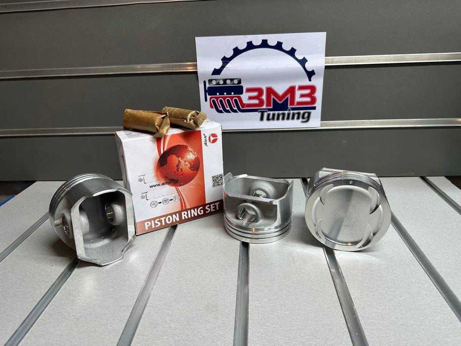 Поршня комплект с кольцами AMP, змз 406 под колено змз 409 размер 92,5