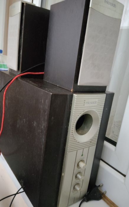 Колонки и сабвуфер* microlab *