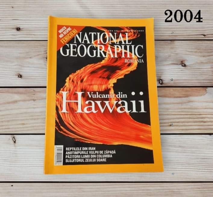 Reviste de colecție Național Geographic anii 2003/2004/2005