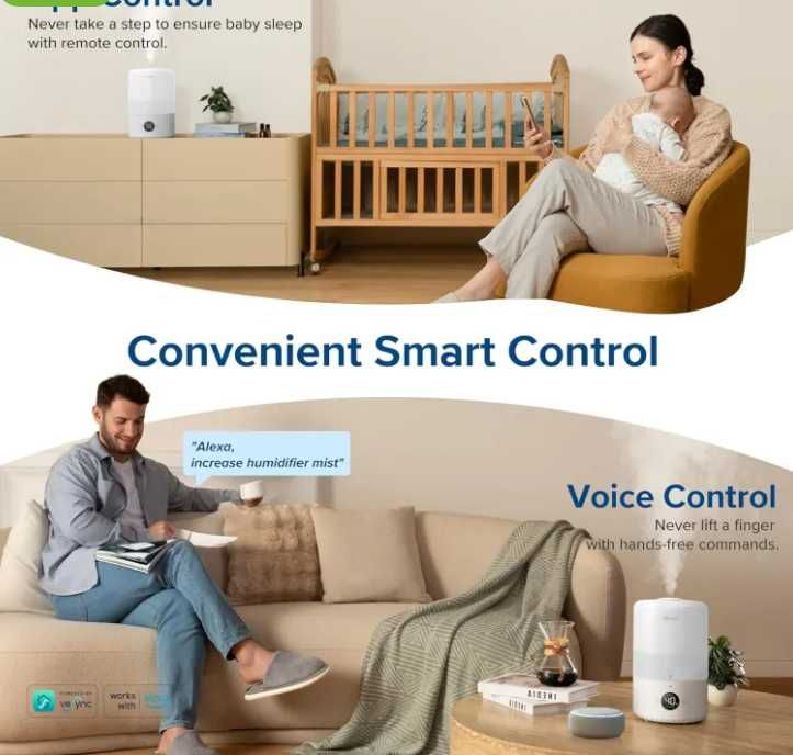 Овлажнител за въздух Levoit Smart Top-Fill