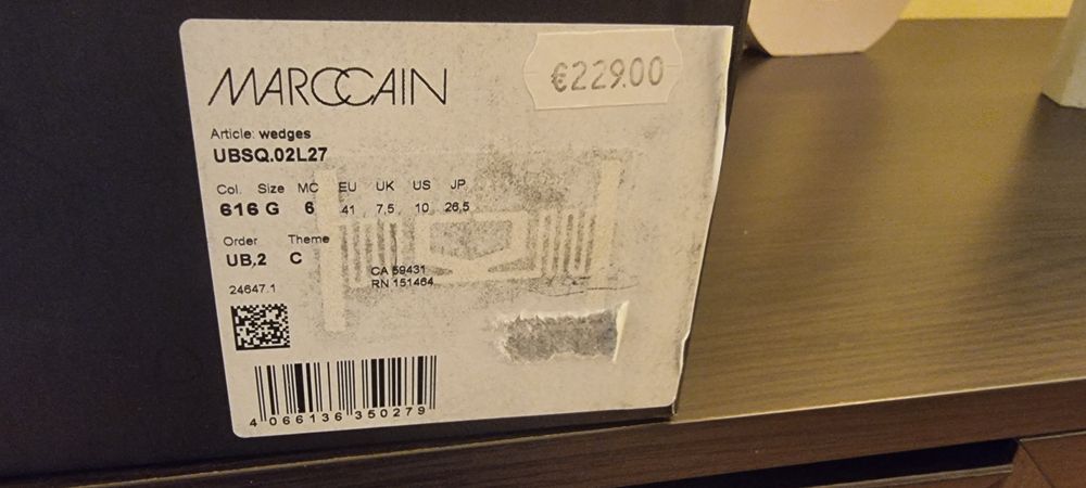 Marc cain șlapi nou