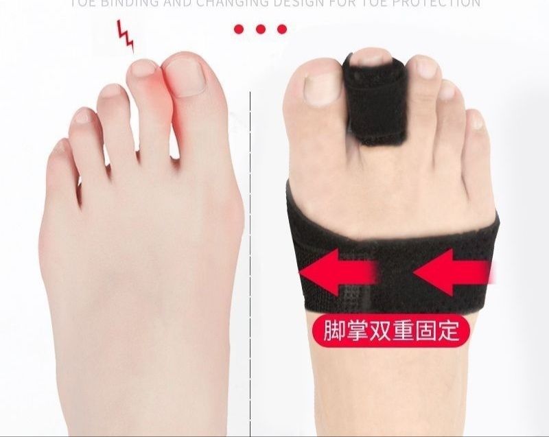 Ортез фиксатор для пальцев ног вместо гипса бандаж для всех пальцев