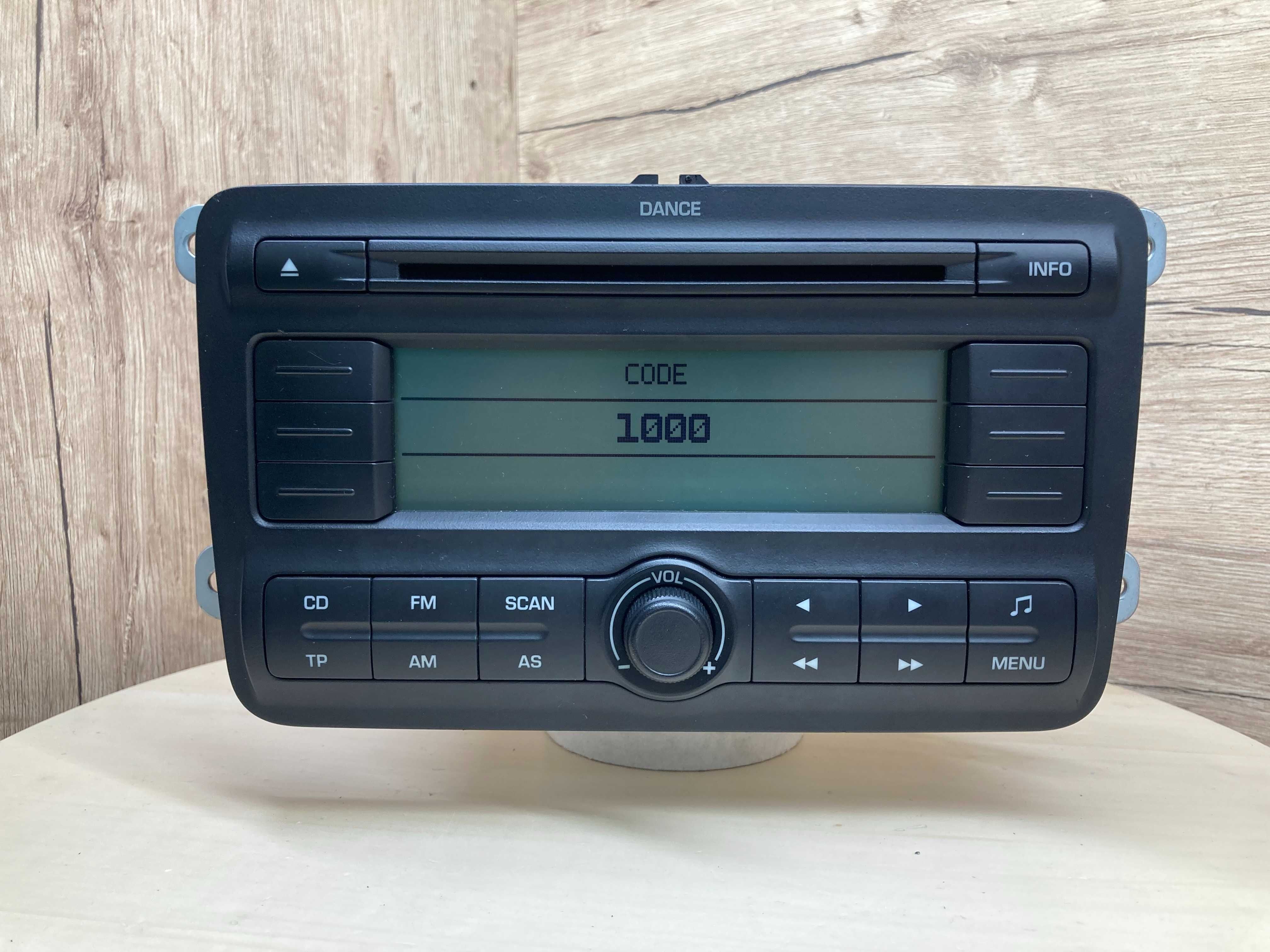Radio CD player casetofon DANCE STREAM Skoda octavia fabia superb yeti