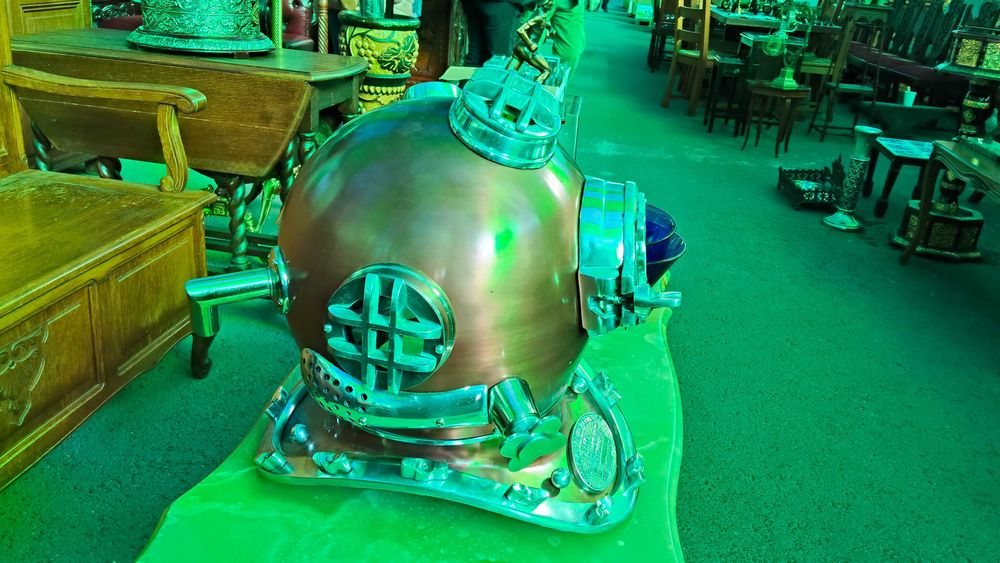 Casca scafandru greu