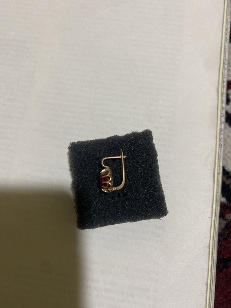 Золотые серги