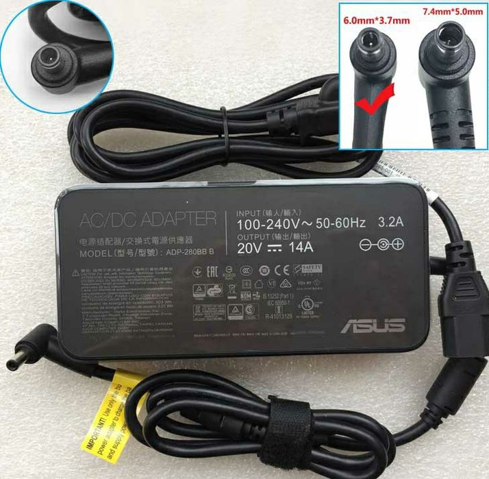 На все ASUS блоки питания, зарядка, зарядное устройство с доставкой