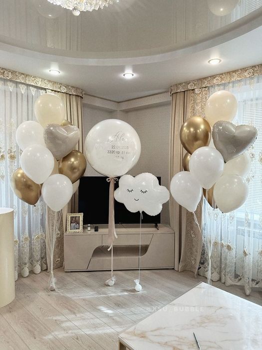 Выписка в астане, шары на выписку