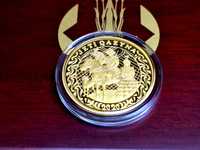 Монета 500 тенге 2022 года Золото Жети Казына 7,78 гр 999 пр.