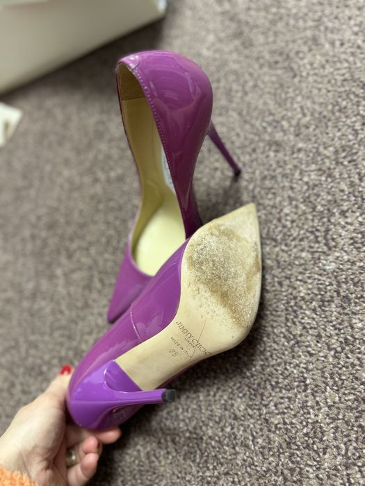 Pantofi Jimmy Choo Anouk originali cu toc inalt