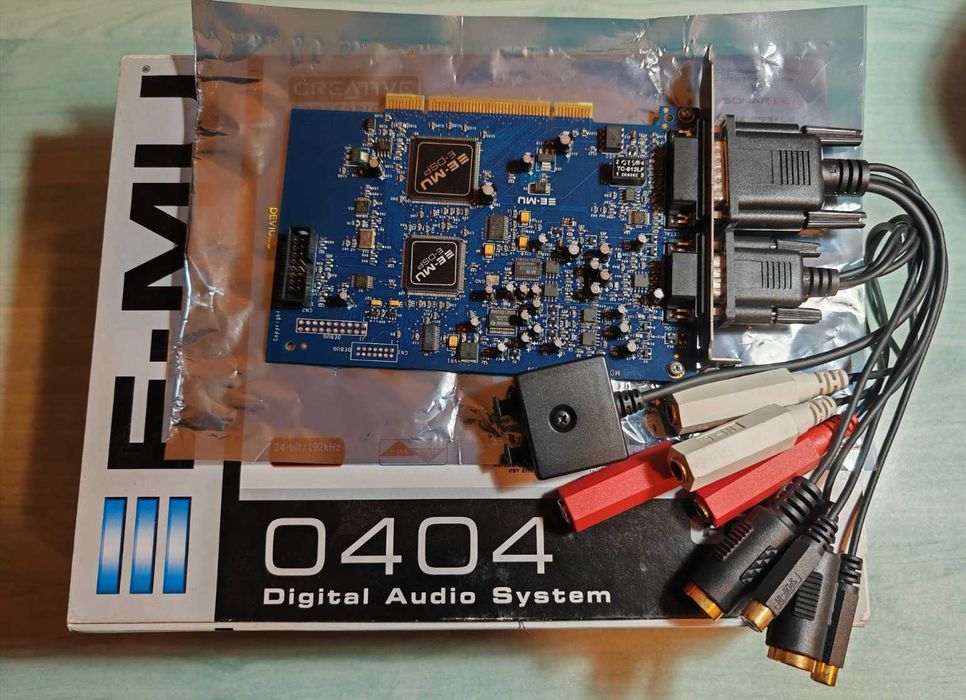 Placa audio studio - Creative EMU 0404 PCI (second hand)