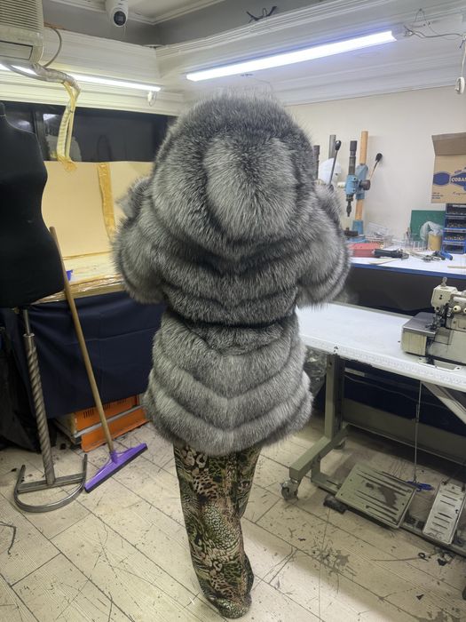 Haina din blana naturala calitate premium