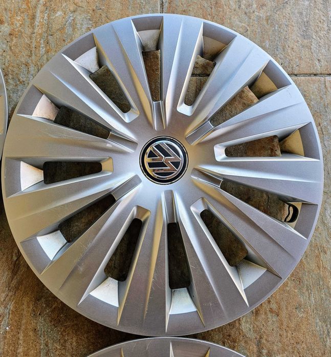 Set capace ornamentale originale VW pentru jante 15 inci