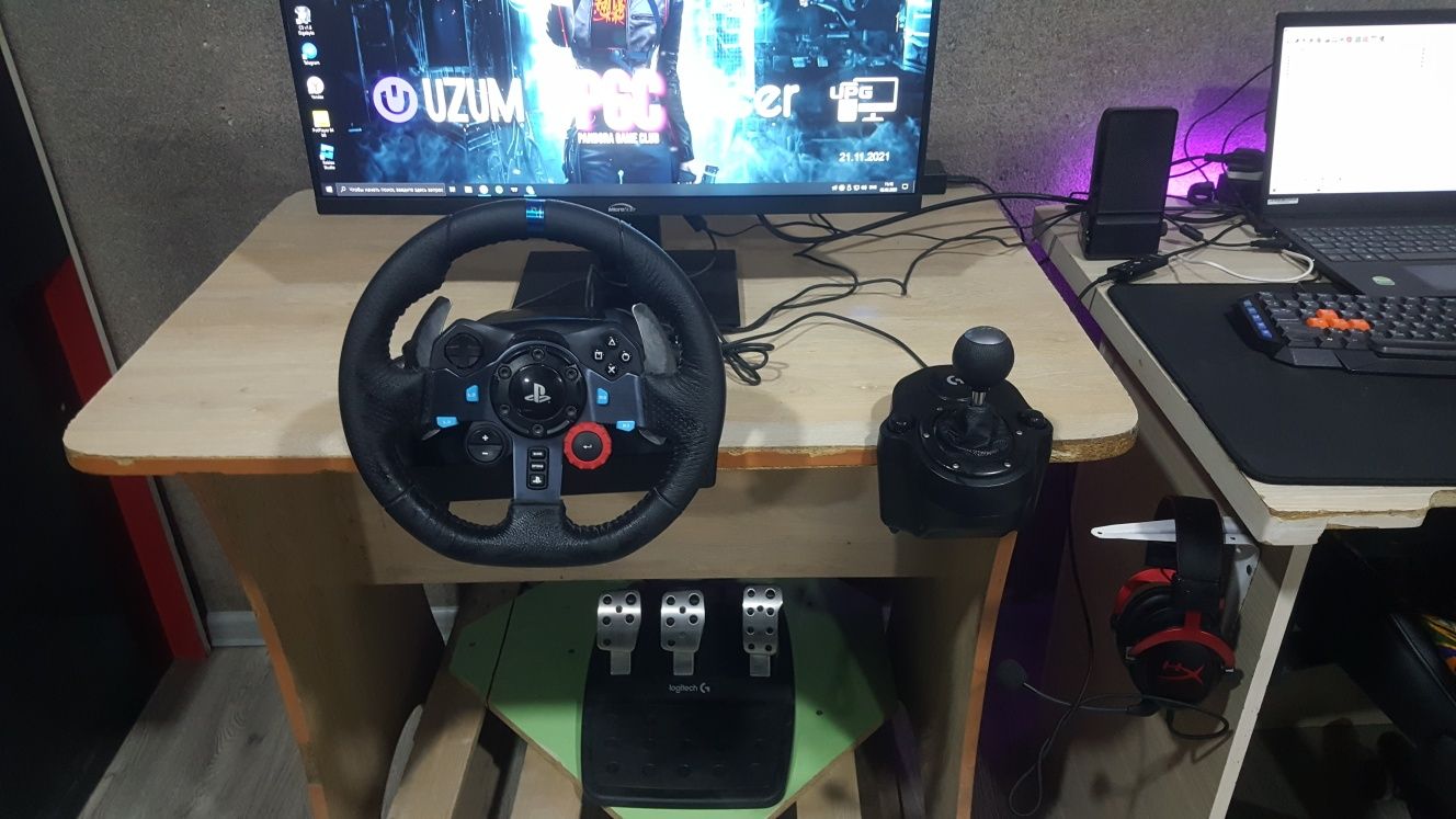 Logitech g29 + shifter