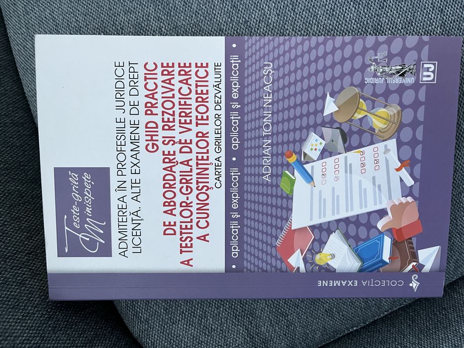 Carti admitere avocatura noi