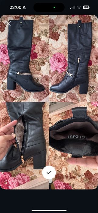 Сапоги зима б/у в очень хорошем состоянии