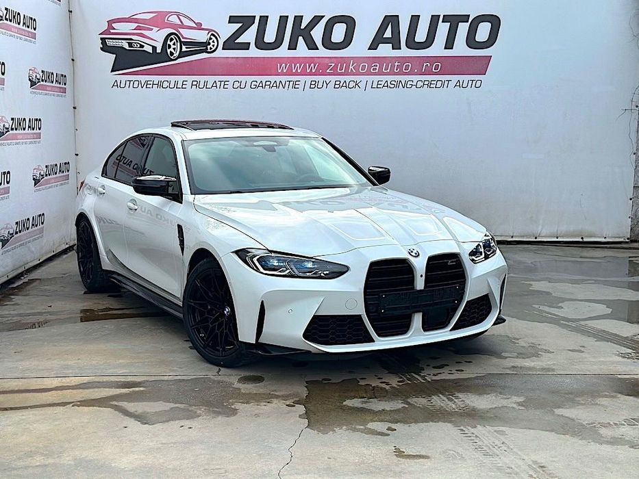 BMW M3 Competițion 4x4  , Garantie BMW pana in 2029 , Laser , HK , CAMERA 360