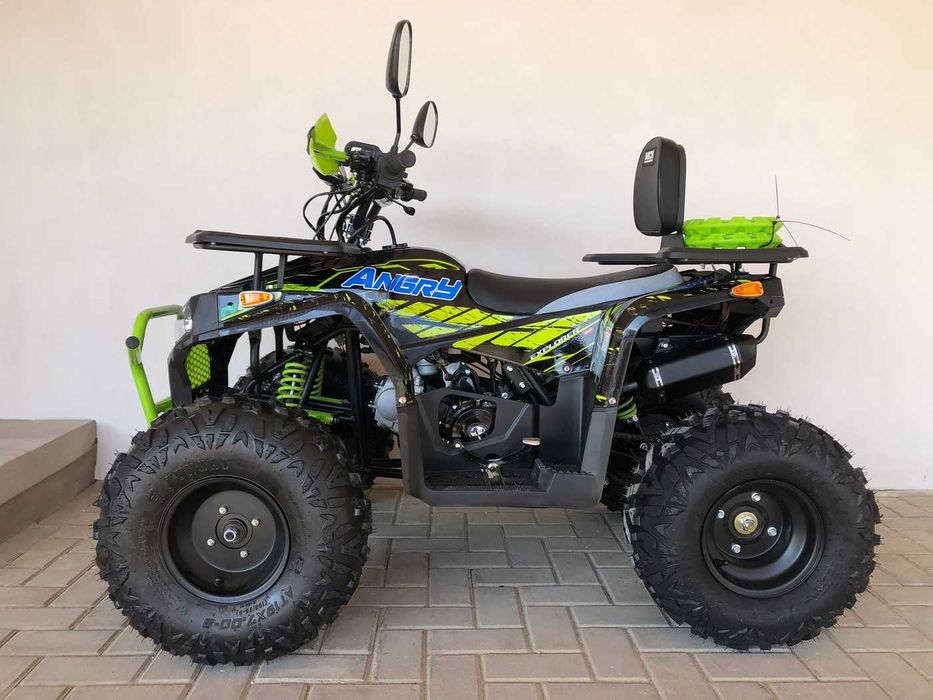 Atv NCX Angry 8" 125cc 4T benzina negru/verde