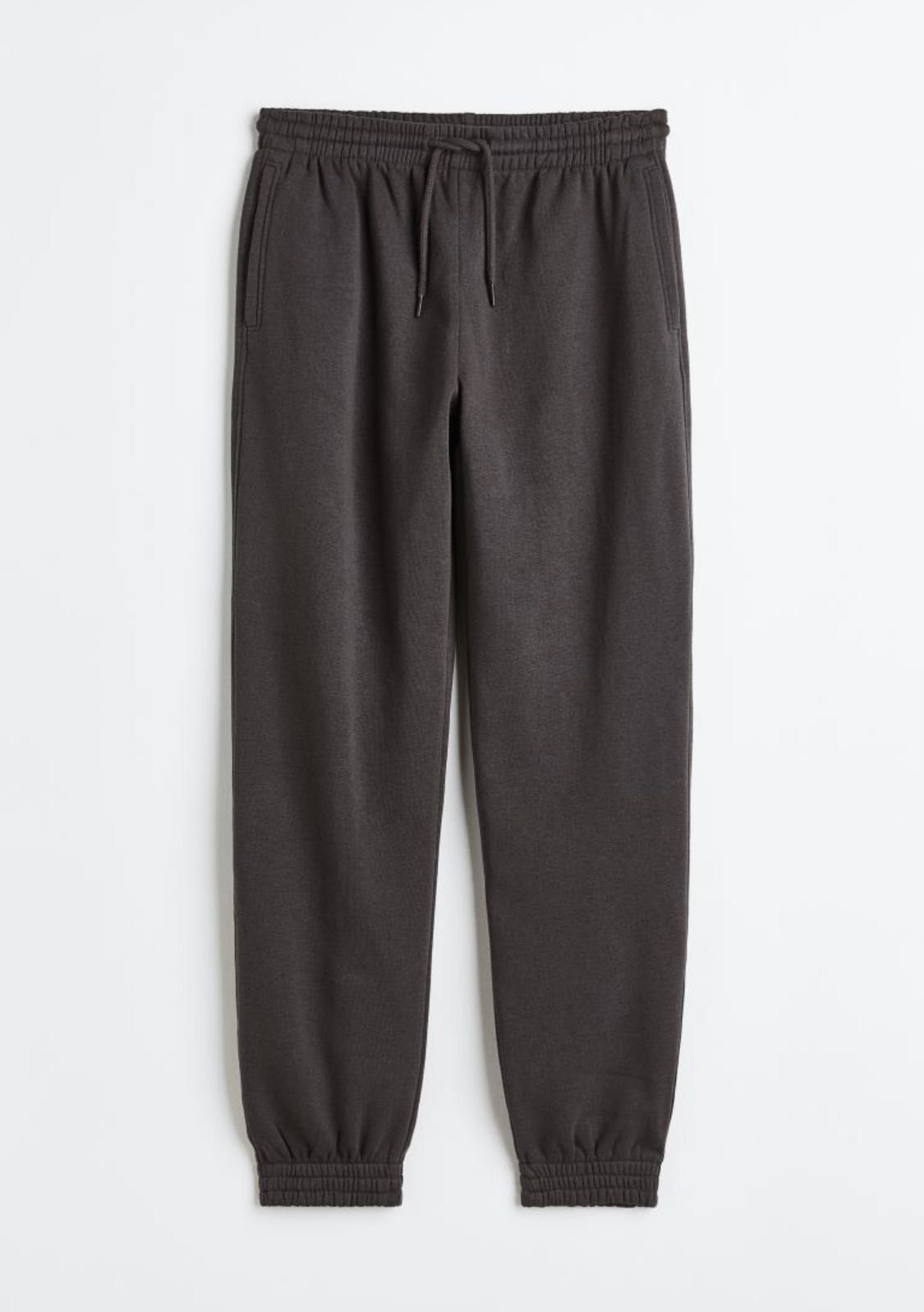 сиво долнище на анцуг H&M