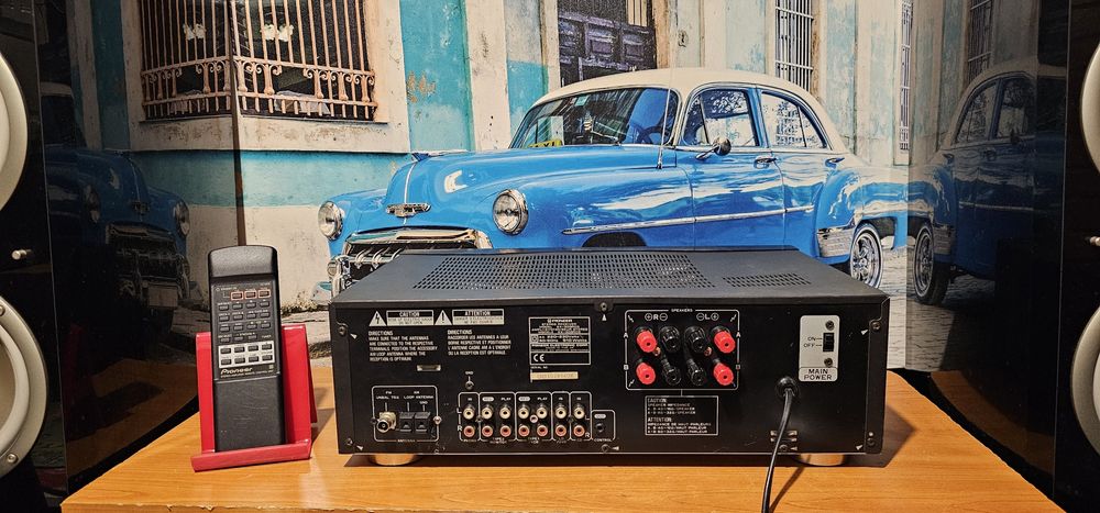 Pioneer SX 305 RDS amplificator statie receiver phono auxiliar