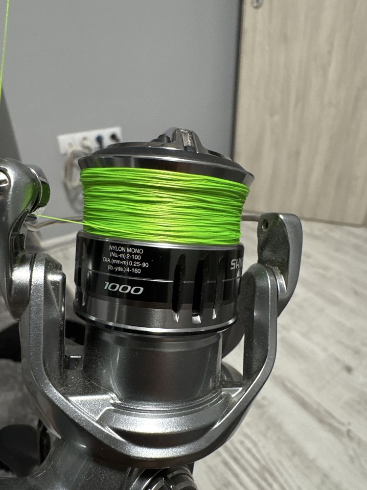 ‼️Makapa Shimano 21 NASCI 1000 Shimano Bassterra Sea Bass 2.44m 6-28g