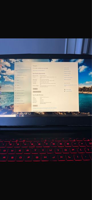 Laptop Gaming GF63 i5-10300H, Full HD, 8GB, SSD 512GB, GTX 1650 Max-Q