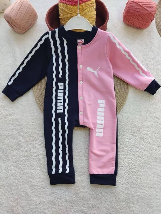 Salopeta bebe din bumbac