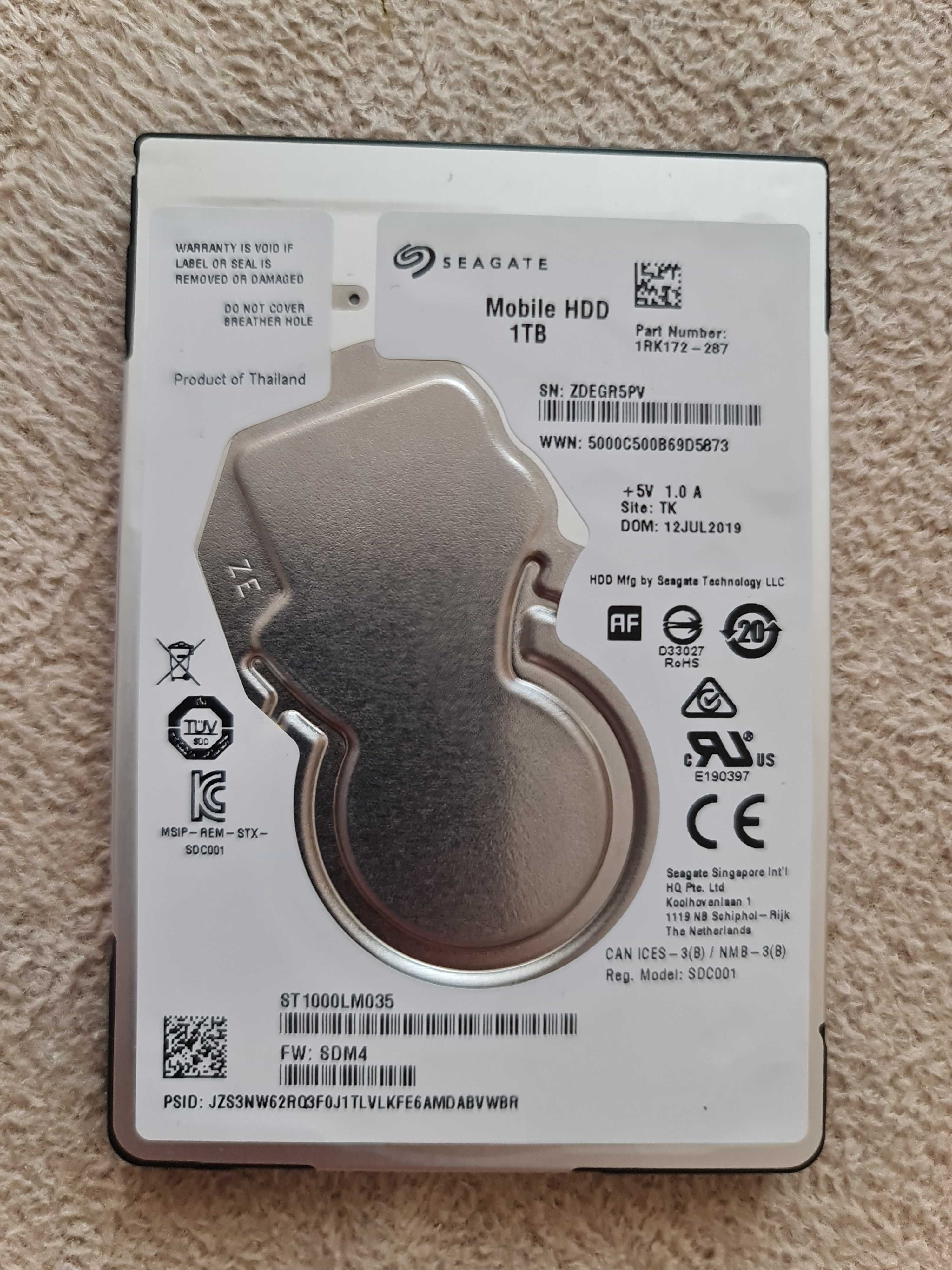 Хард диск Seagate 1TB