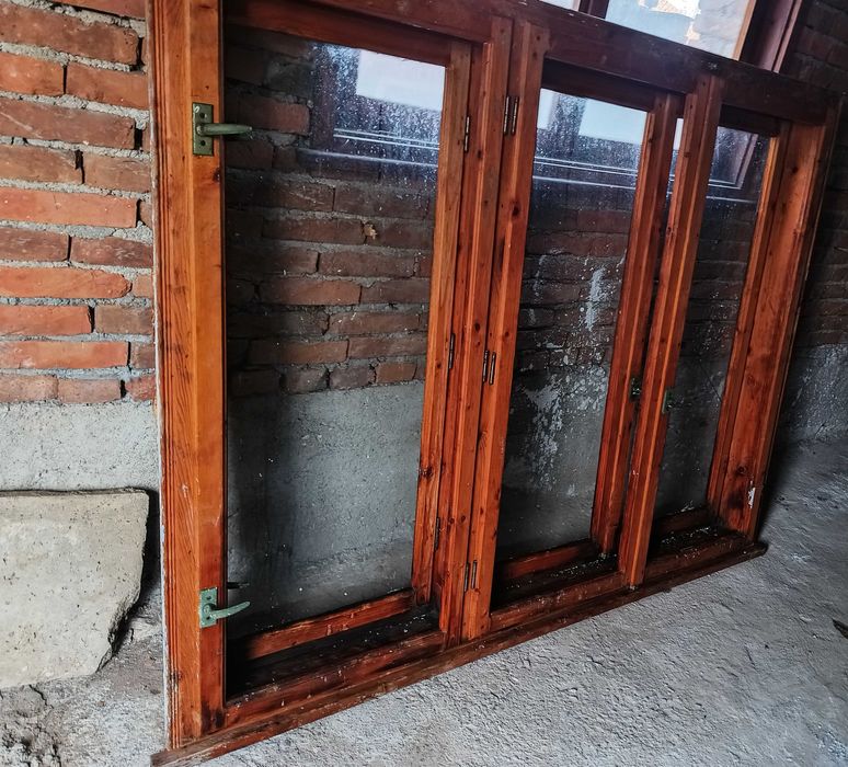 Дървена дограма - употребявана