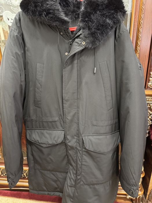 Зимная куртка натуралный мех