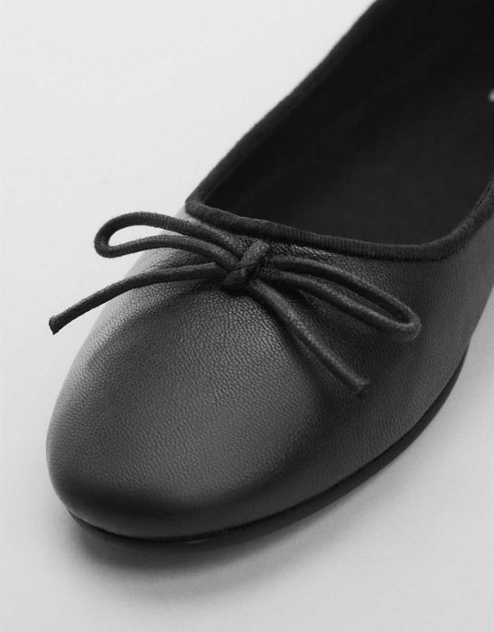 Balerini piele Mango