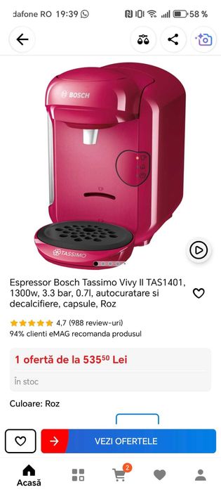 Expresor de cafea