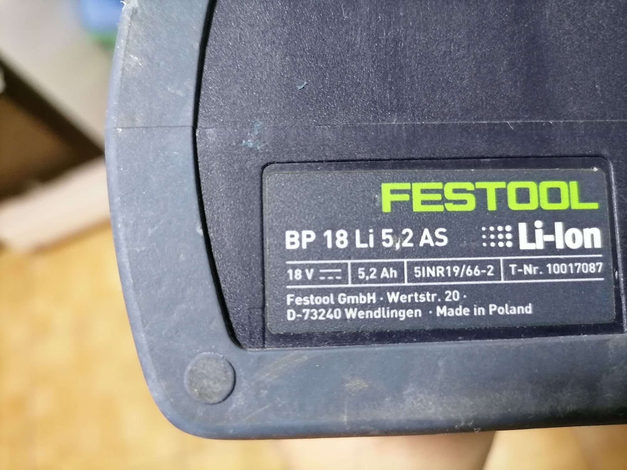 Festool acumulatorii