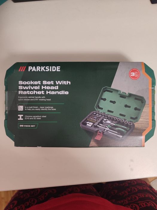 Trusa Chei cu cap Pivotat Parkside