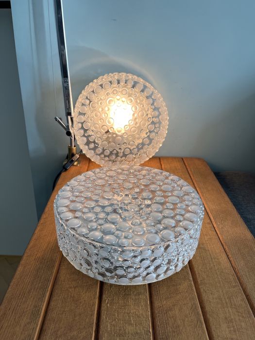 Плафон стъклен / 60-те