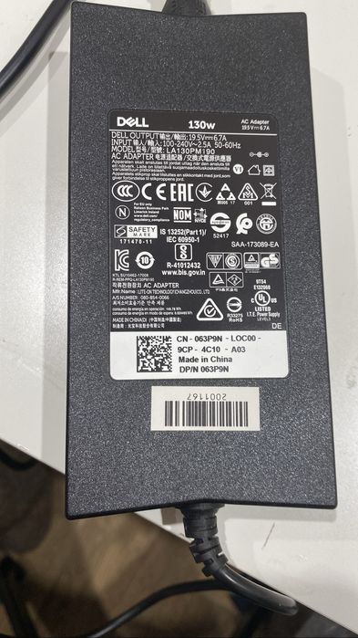 Dell D6000 Docking Station (USB-C) + 130W адаптер – отлично състояние