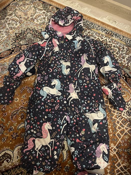 Комбинезон для девочек зимний