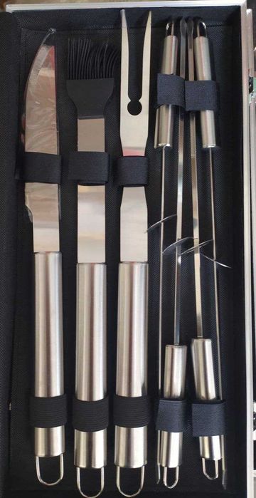 Доставка. Подарочный набор для барбекю в кейсе