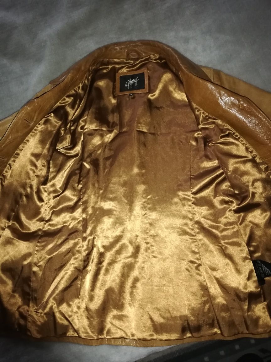 Jachetă Vintage Gipsy piele naturală