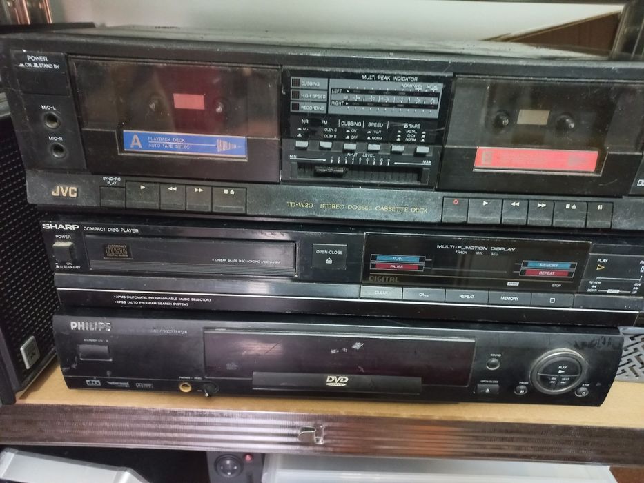 Cd player sharp philips si deck jvc defecte