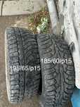 Продам шины зимние 185/60/р15 и 195/65/р15