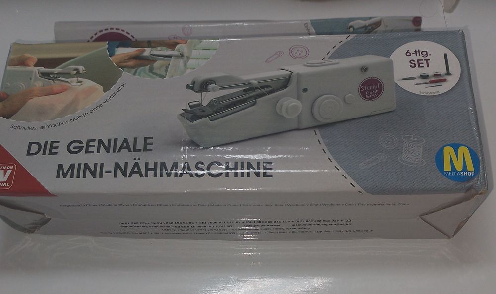 Обява 26 НОВА ръчна шевна машинка.