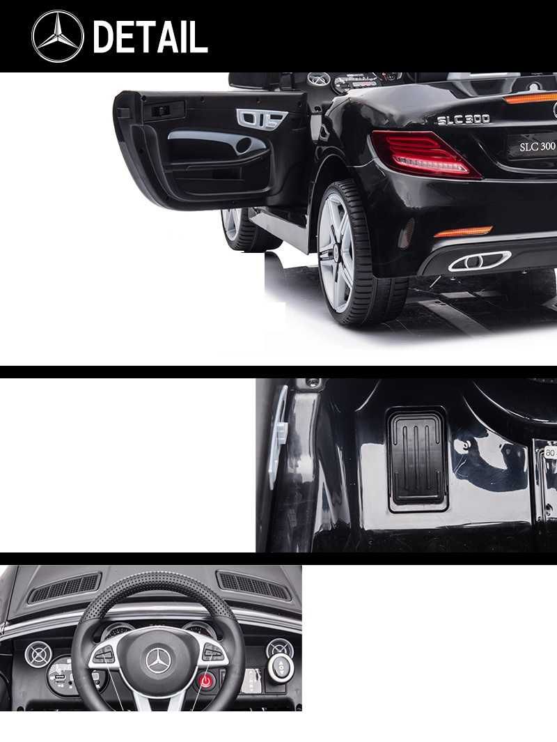 Акумулаторен КОЛА Licensed Mercedes Benz SLC300 12V с меки гуми