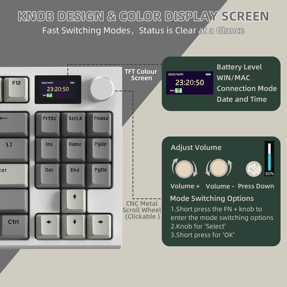 Клавиатура Attack Shark K83