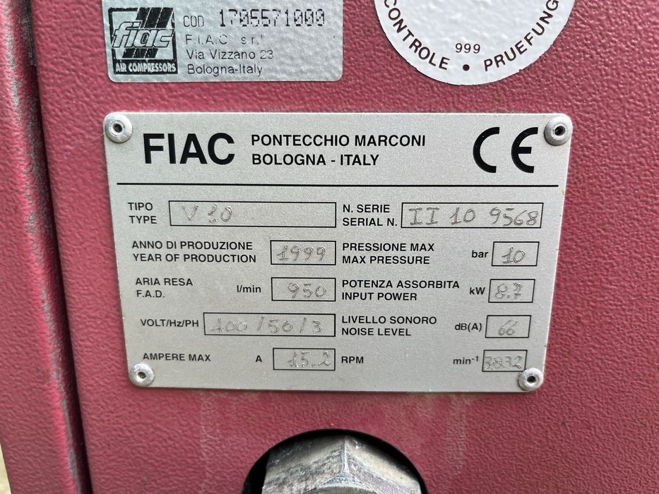 Винтов компресор Fiac AirBlock 7.5kw