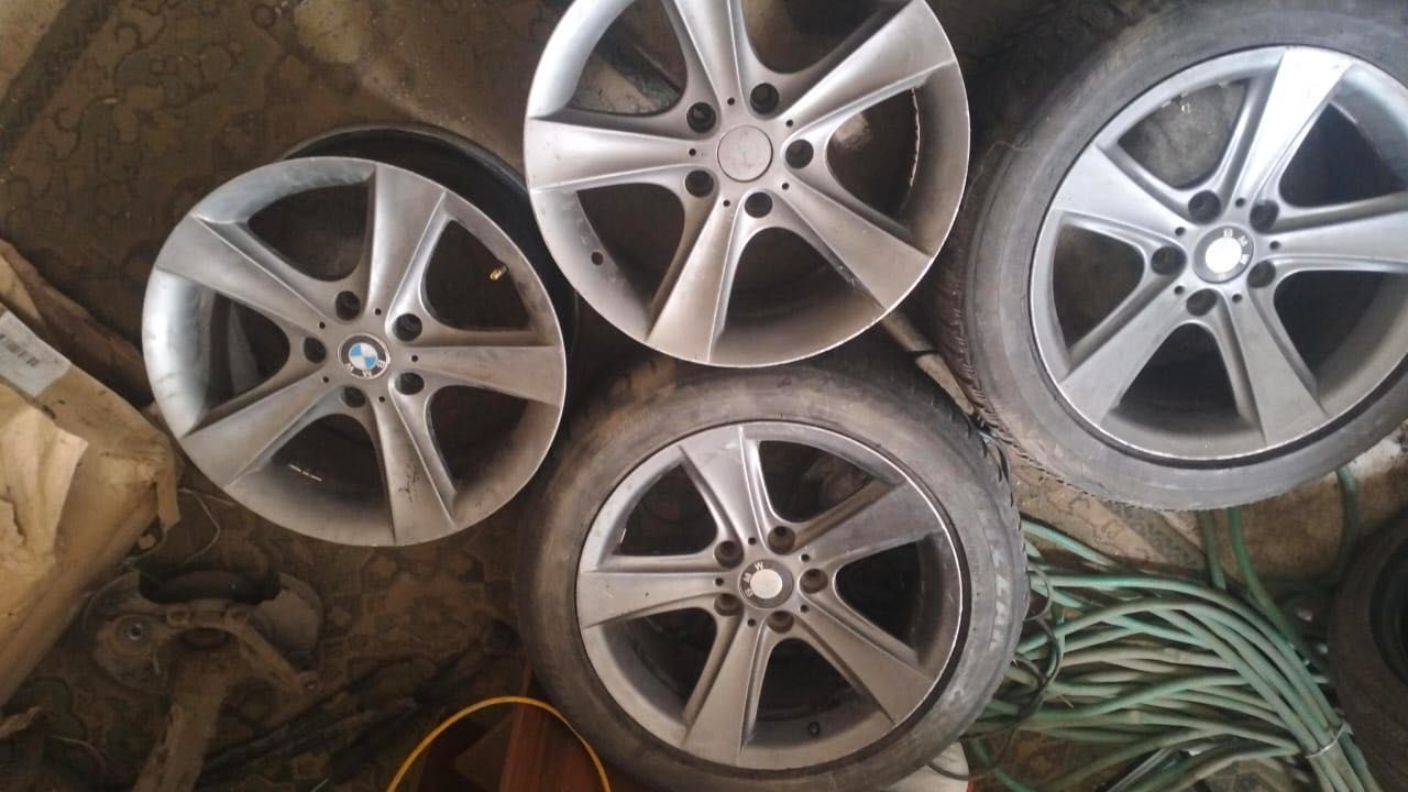 Литые Диски r17 5x120 / титанки 4шт