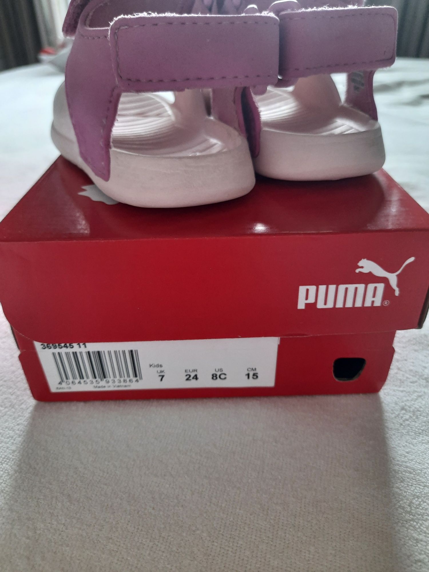 Puma детски сандалки 24 ном. и Nike кожени маратонки 22 номер