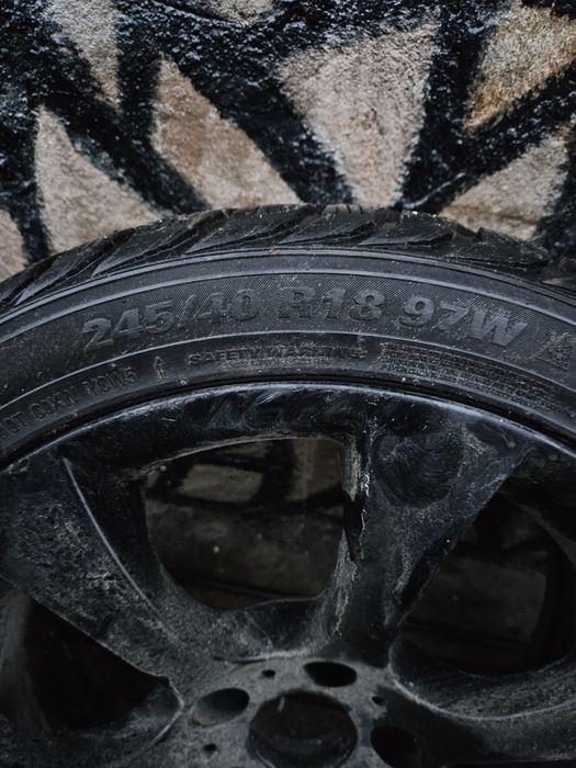 Джанти 18ки за бмв с зимни гуми   5х120 Style 124